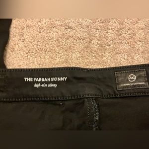 AG Adriano Goldschmied The Farrah Skinny black 26R jeans